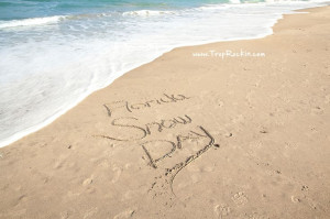 Florida Snow Day Beach Quotes