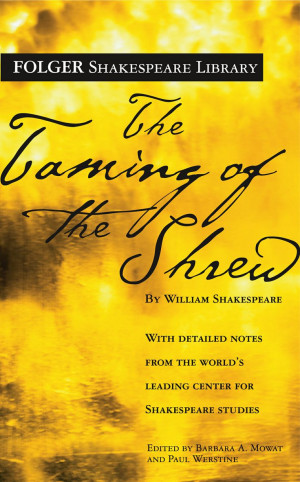 Folger Edition cover of The Taming of the Shrew