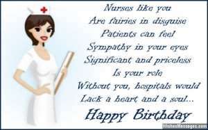 Birthday Wishes For Nurses