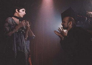 Bob Fosse directing Liza Minnelli on the set of Cabaret