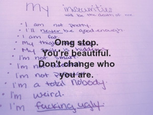 Insecurity Quotes Tumblr