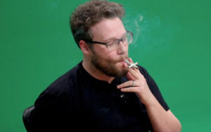 Seth Rogen Smoking Weed