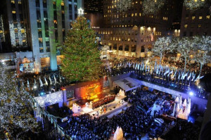 albero di Natale al Rockefeller center
