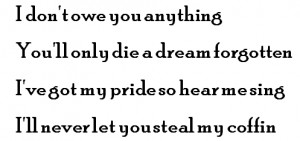 black veil brides quote lyrics