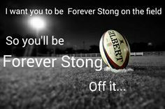 ... to be forever strong on the field so you will be forever strong off it
