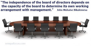 Inspiring quote about board of directors