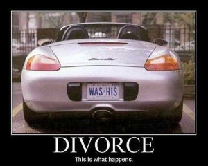 car-humor-funny-joke-divorce [ Licence Plate After Divorce ]