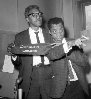 James Baldwin and Bayard Rustin