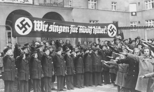 1A2 USHMM 00410 Vienna boys choir, We sing for Adolf Hiltler, druing ...