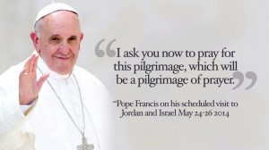 ... and I sent a personal letter to Pope Francis requesting his help
