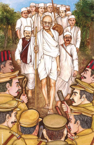 Mahatma Gandhi's Salt March