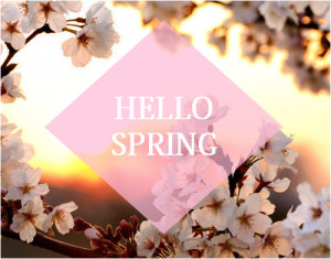 Hello Spring Tumblr