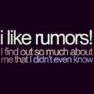 keepemcoming #running #lies #rumors