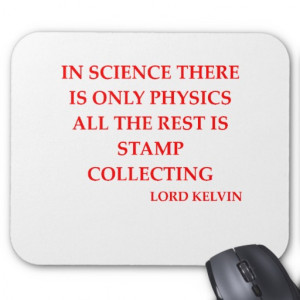 lord kelvin quote mouse mats