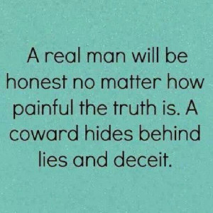 Honesty vs lies and deceit