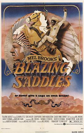 Download Blazing Saddles Movie Poster By John Henry Alvin