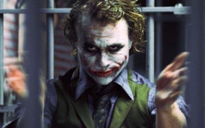 Heath Ledger as The Joker in The Dark Knight