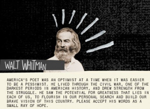 spot is believed to be an original wax recording of Whitman’s real ...