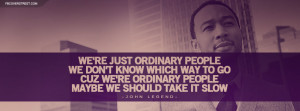 John Legend John Legend Ordinary People Lyrics