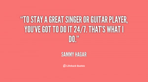 Sammy Hagar Quotes