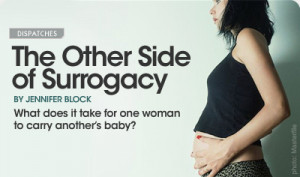 The surrogates arehappier,