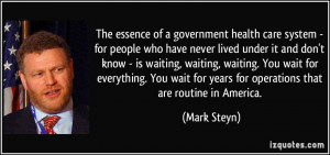 More Mark Steyn Quotes