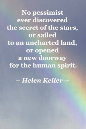 Helen Keller Quote