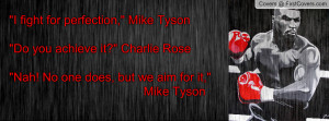 Mike Tyson - Perfection Profile Facebook Covers
