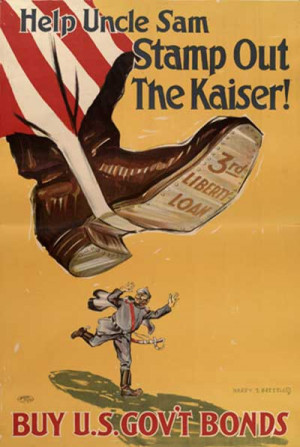For lots more U.S. propaganda posters from World War I, click on the ...