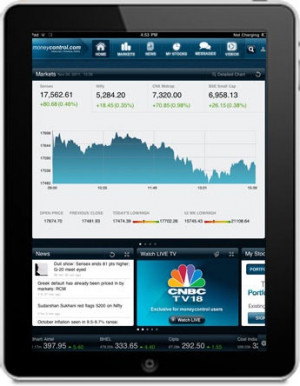 Stock Market on your iPad, Stock Quote, Share Price, Stock Ticker ...