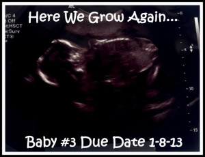 Use your ultrasound picture as a cute announcement photo card.