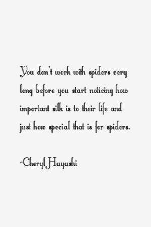 Cheryl Hayashi Quotes & Sayings