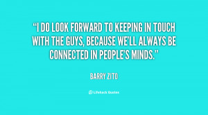 Keeping in Touch Quotes