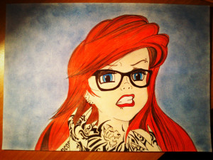 Emo Ariel from little mermaid by lela255