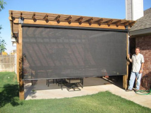 OUTDOOR SPACES - Beat the Heat's patio shades, patio enclosures and ...