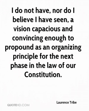 ... principle for the next phase in the law of our Constitution