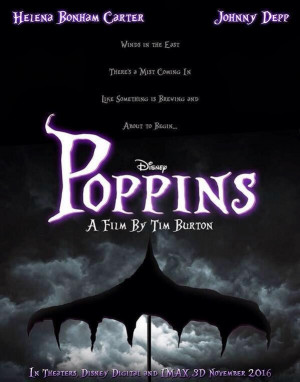 Breaking News/ Rumor Mill: A Tim Burton Poppins?!
