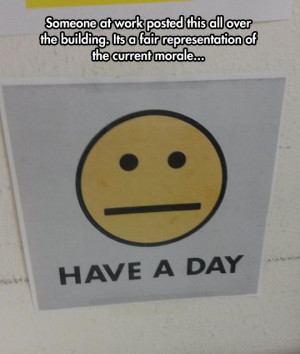 Not The Best Way To Boost Your Workers Morale