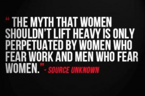 Myth That Women Shouldn’t Lift Heavy Is Only Perpetuated By Women ...