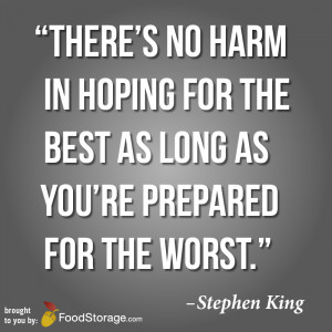 Prepper Quote – Stephen King