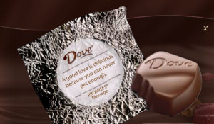 dove chocolates absolutely make my day especially since i get one ...
