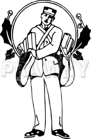 Retro Christmas Wreath With