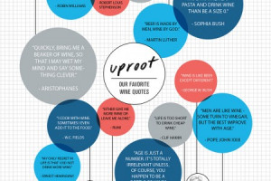 Uproot's Favorite Wine Quotes Infographic