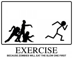 Zombie exercise survival guide