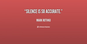Quote Quotes Silence Picture
