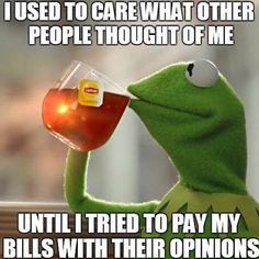 KERMIT - BUT THAT'S NONE OF MY BUSINESS!!!