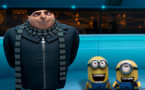 Download Gru and Minions - Despicable Me 2 wallpaper
