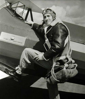 Louis Zamperini during the war