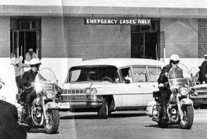 headed to Air Force One at Love Field, on Friday, 11/22/63. Clint Hill ...