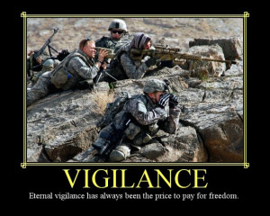 eternal vigilance has always been the price of freedom